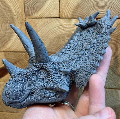 Blank Pentaceratops Resin Cast
