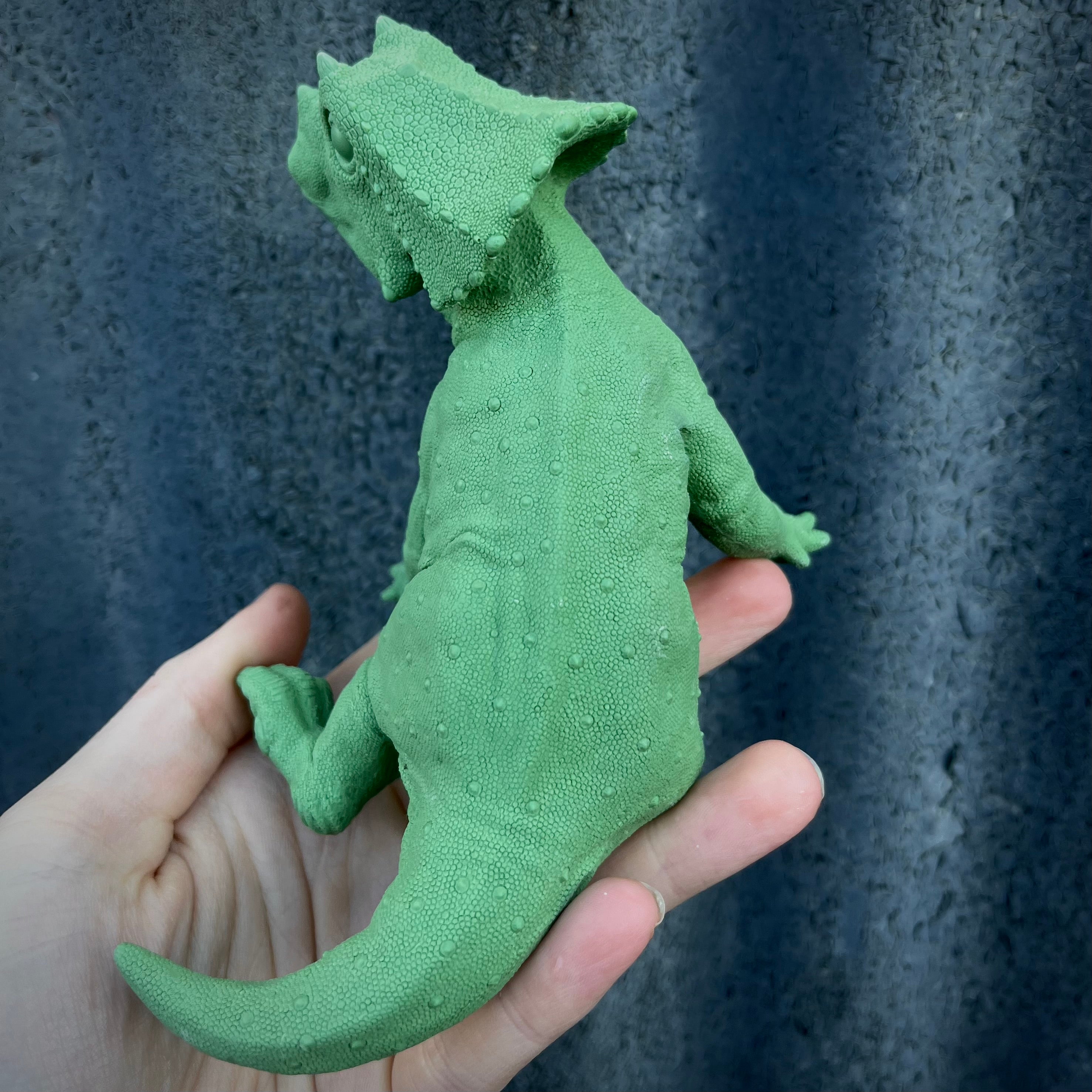 Blank Baby Triceratops Resin Cast