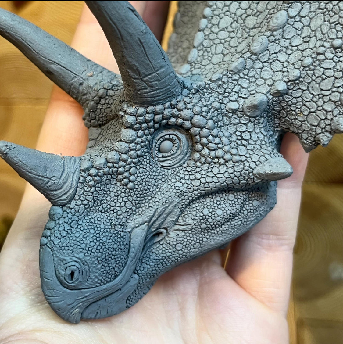 Blank Pentaceratops Resin Cast