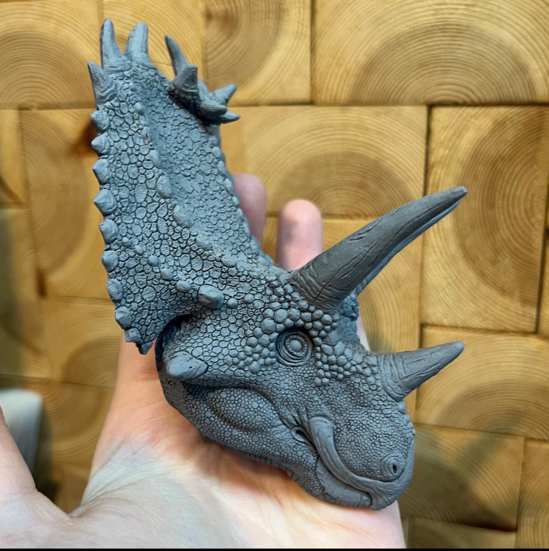 Blank Pentaceratops Resin Cast