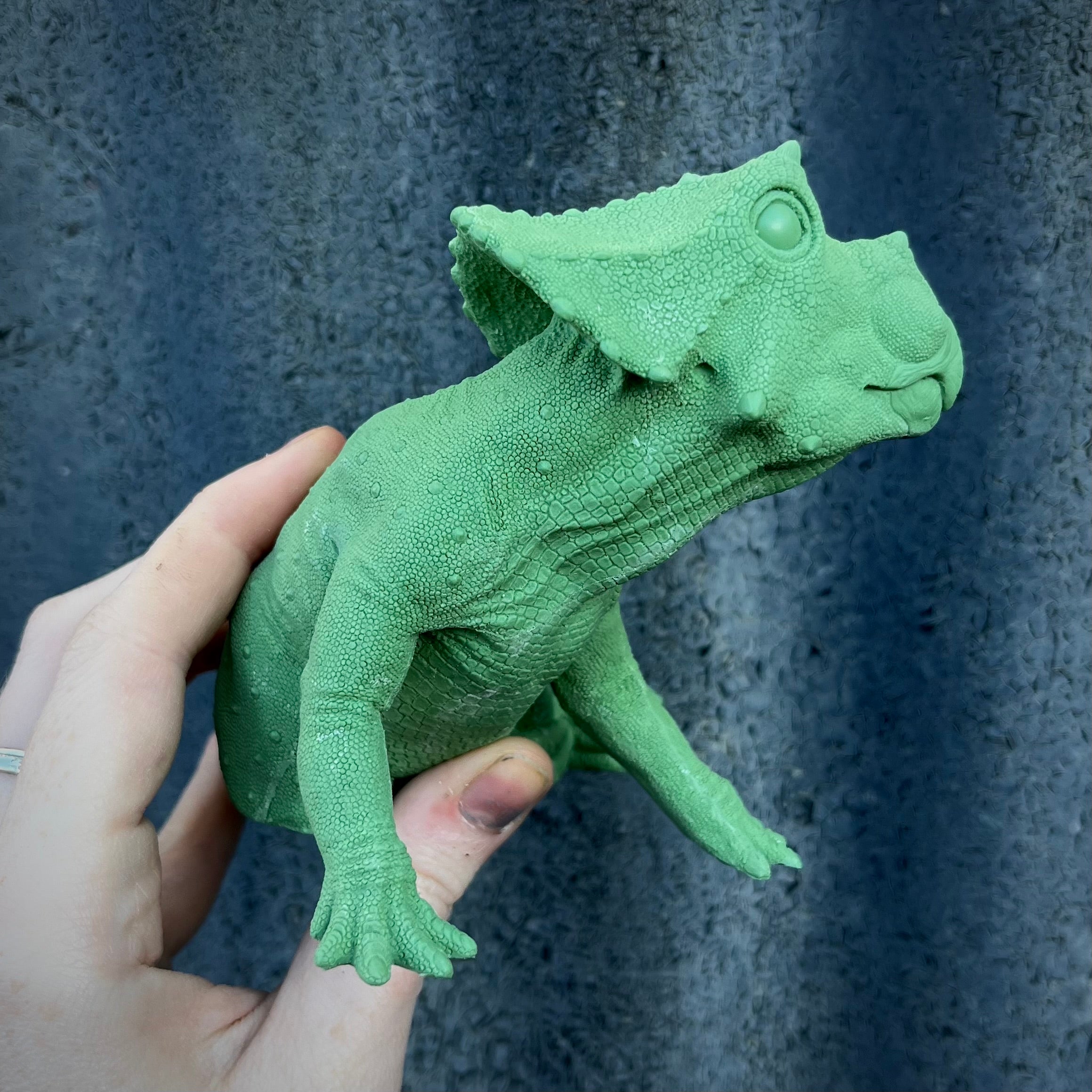 Blank Baby Triceratops Resin Cast